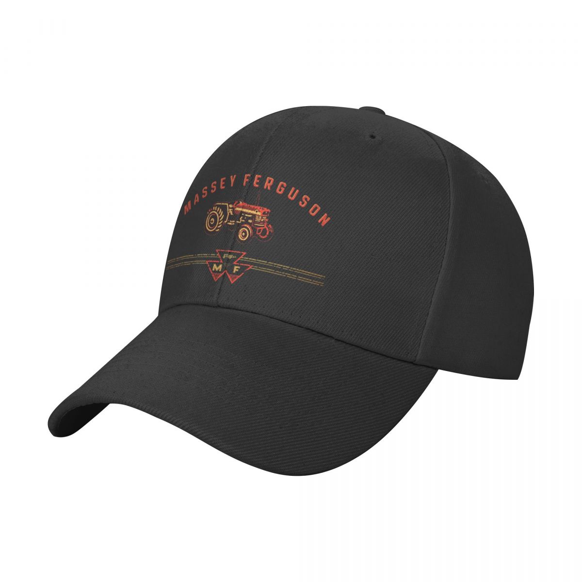 Golf Cap Dad - Yıkanmış erkek beyzbol şapkası Retro traktör