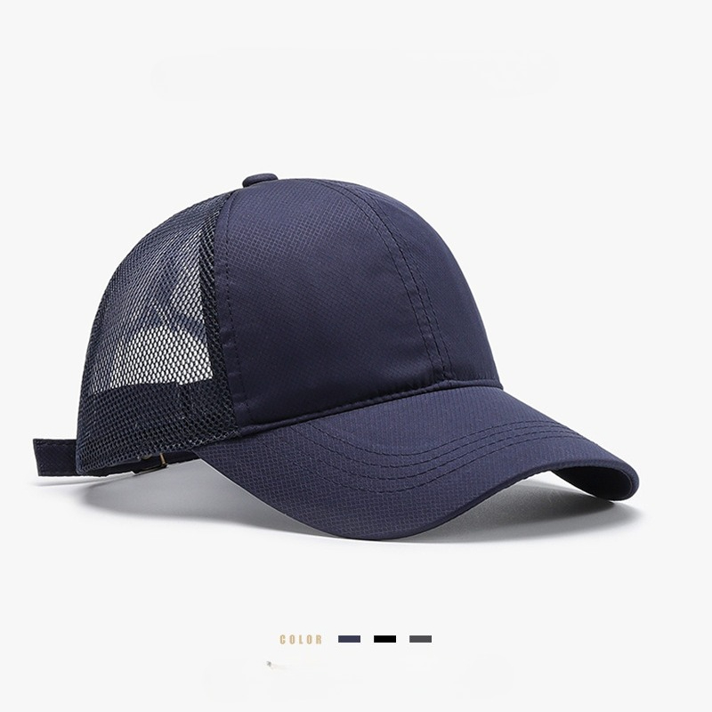 Dad Hat Cotton - Yazlık Unisex Şapka Günlük Düz Fileli