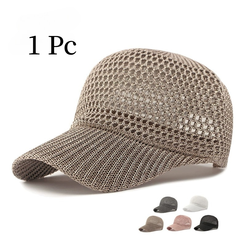 Baseball Cap Structured - Erkekler ve Kadınlar için Nefes Alabilen