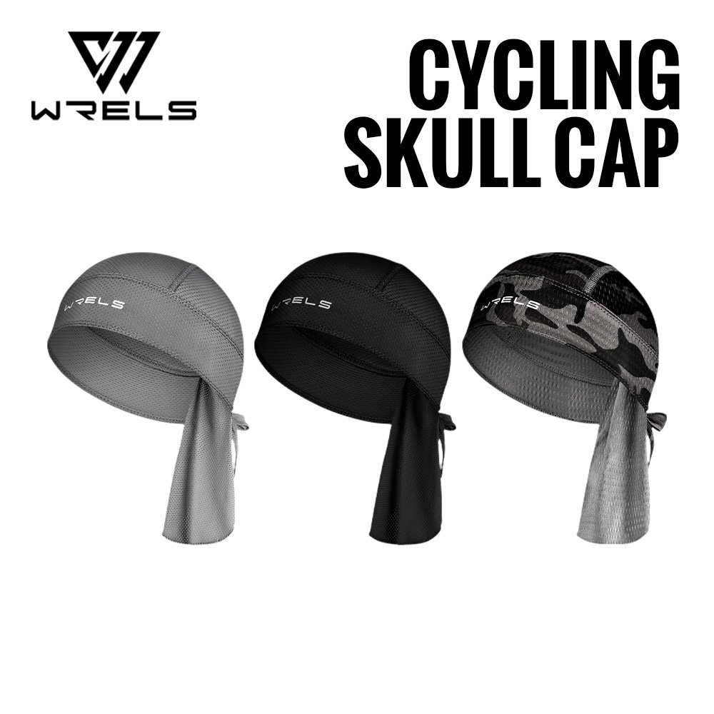 Skull Cap Helmet Liner - WRELS bisiklet şapkası kask altında hızlı