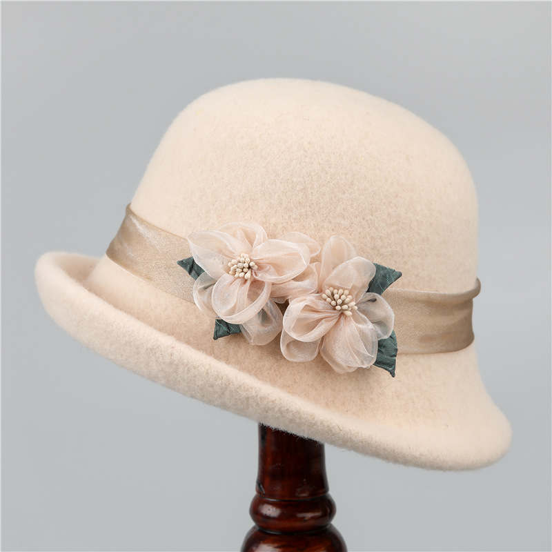 Beret French Wool - Fransız Vintage Yün Bere - Sonbahar/Kış