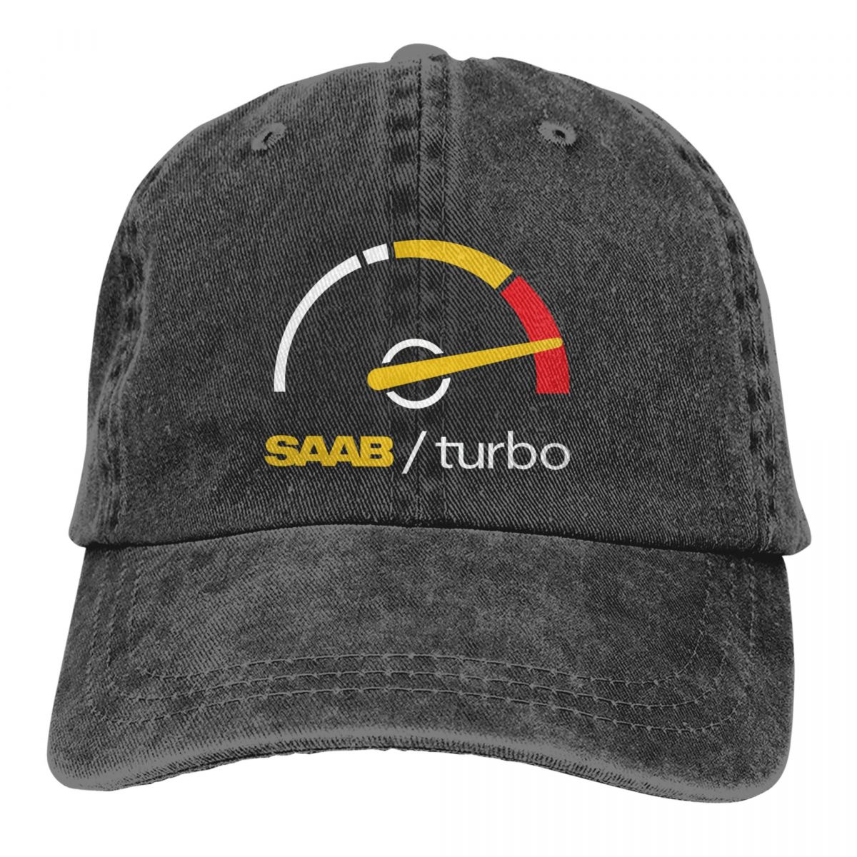 Golf Cap Dad - Yıkanmış erkek beyzbol şapkası Turbo Boost