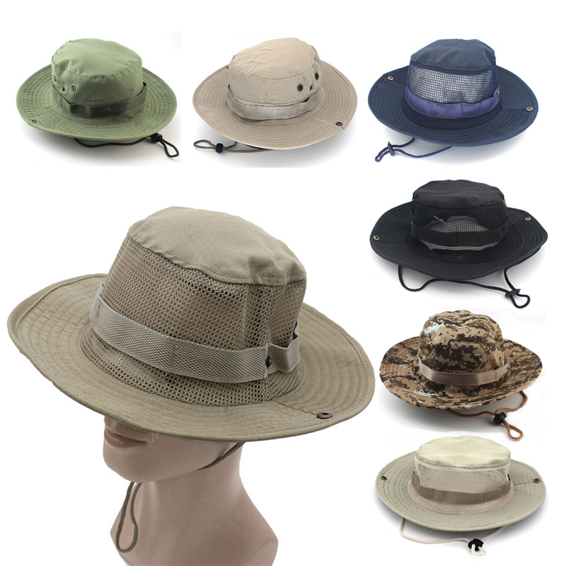 Boonie Hat Tactical - Erkekler & kadınlar güneş şapkası kamuflaj