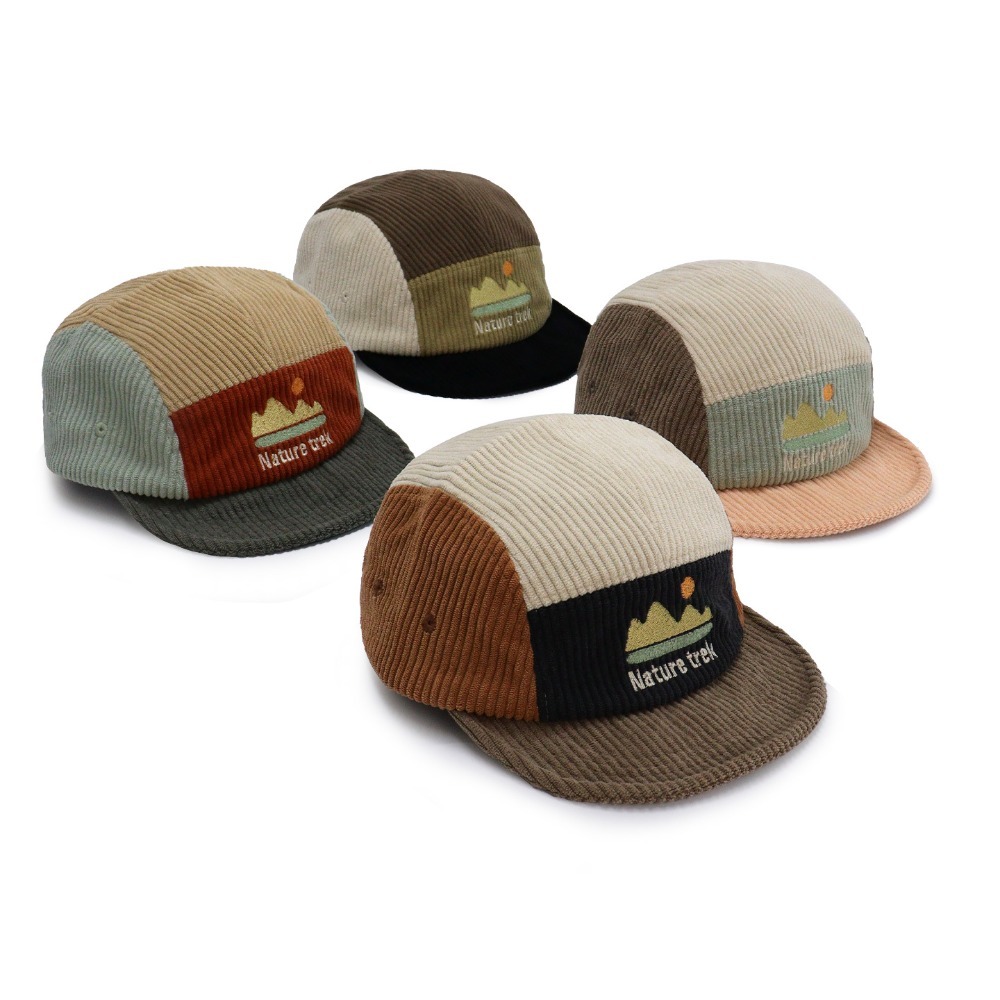 Corduroy Cap 5 Panel - Erkekler ve Kadınlar için 5 Panel