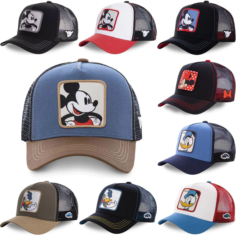 Trucker Cap Mesh - Kawaii Mickey kamyon şoförü şapkası örgü