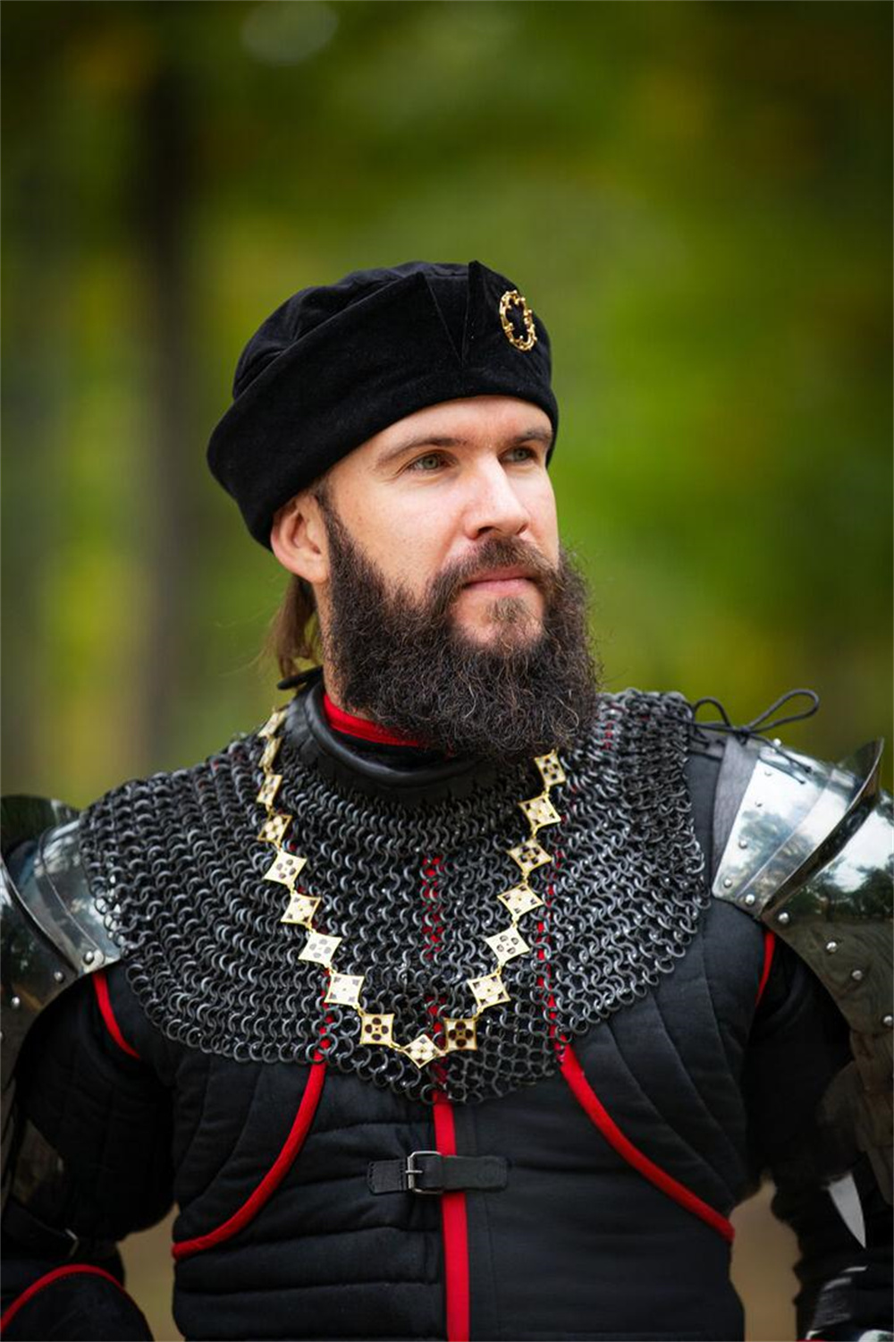 Snapback Hat Flat - Ortaçağ Tudor Düz Kap Kadife Rönesans
