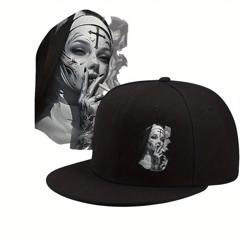 Snapback Hat Flat - Moda Düz Kenarlı Beyzbol Şapkası Ayarlanabilir