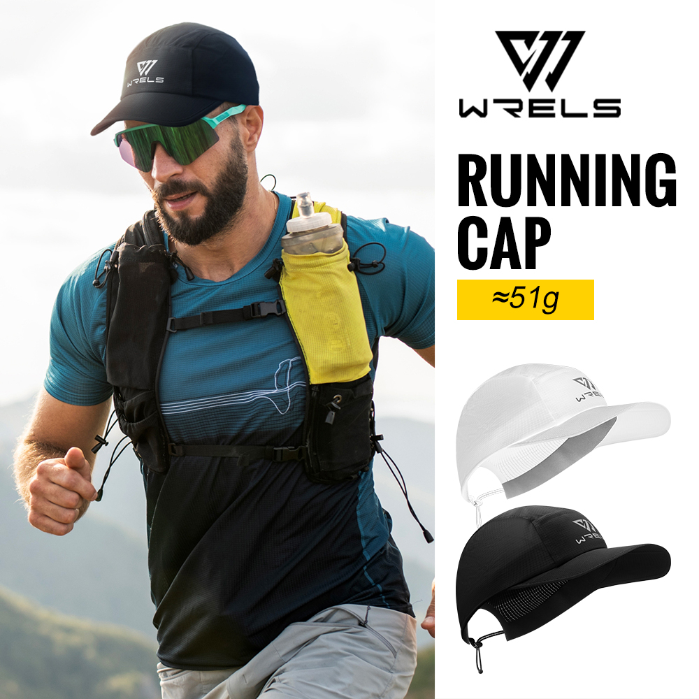 Running Cap Lightweight - WRELS koşu şapkası hafif örgü ağızlı