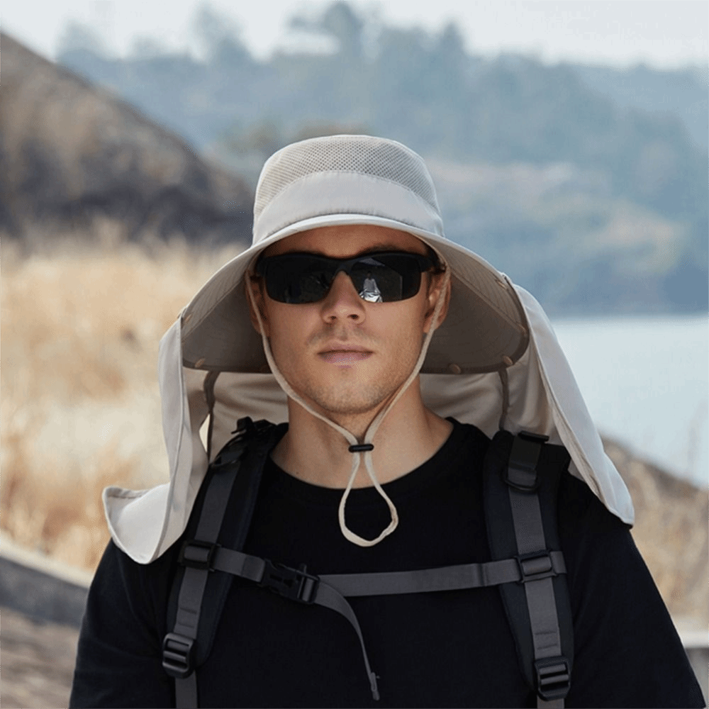 Bucket Hat Cotton - Moda kumaş erkek güneş şapkası büyük