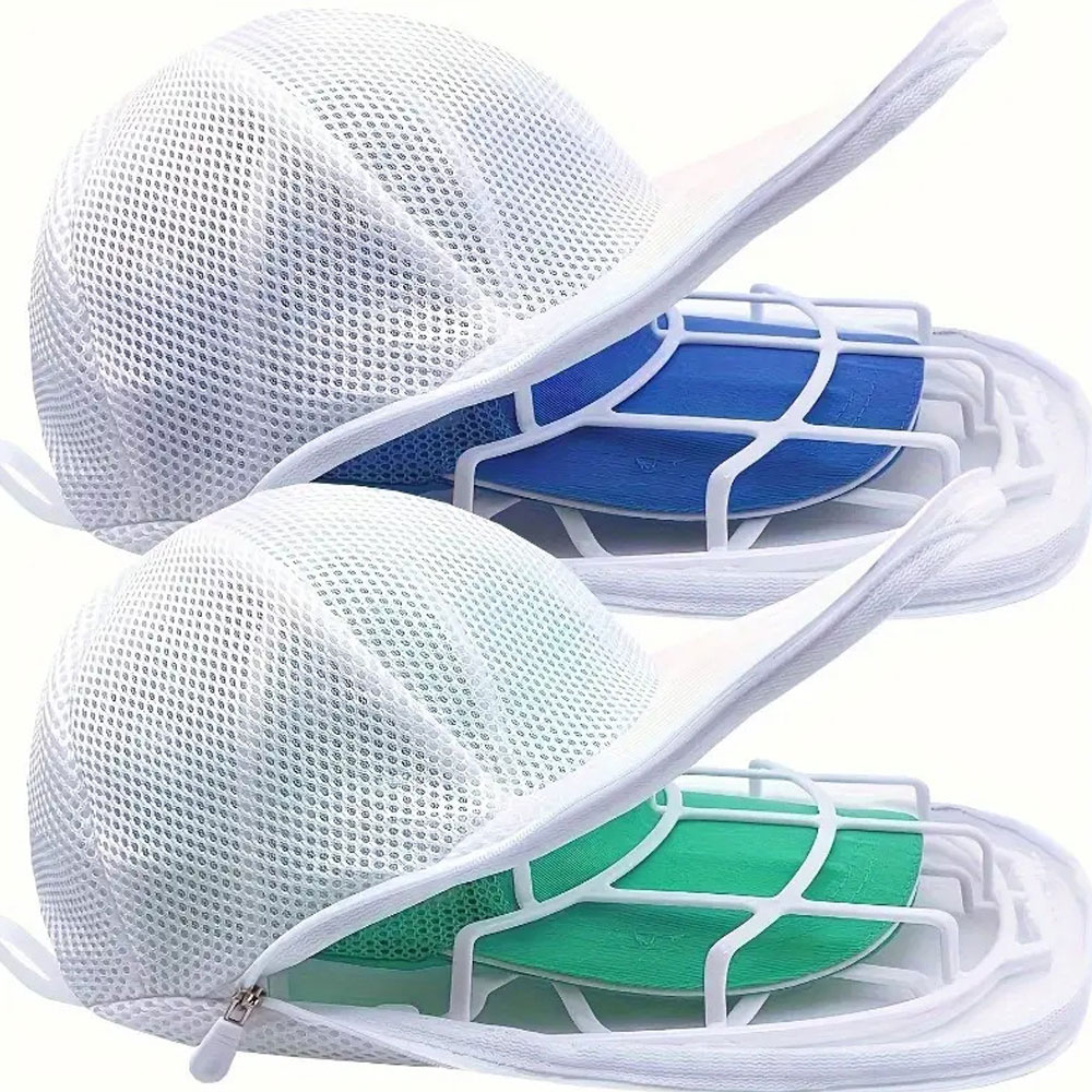 Baseball Cap Structured - Fermuarlı Kapatmalı Çamaşır Makinesi Şapka Temizleme