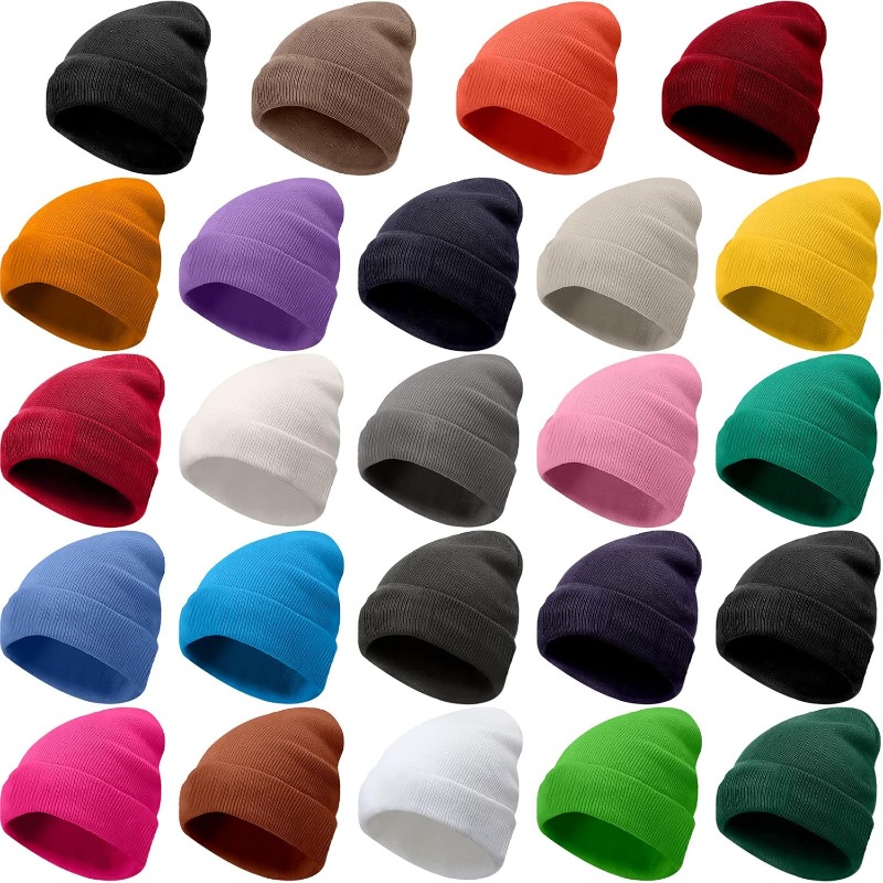 Beanie Cuffed Knit - Erkekler ve Kadınlar için 1 Adet