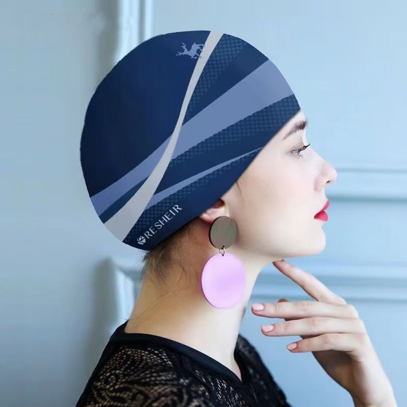 Swim Hat Silicone - Moda Silikon Yüzme Kap Kadınlar için