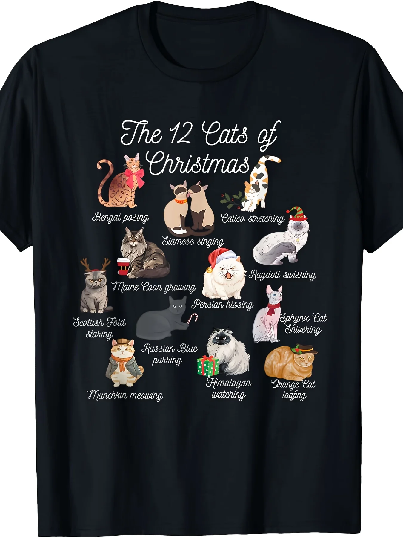 Dad Hat Cotton - Noel'in 12 Kedisi Tişörtü - Noel