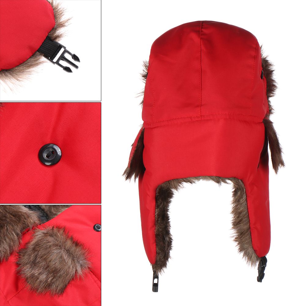 Trapper Hat Ear Flap - Sıcak Kulaklıklı Trapper Kayak Şapkası Kışlık