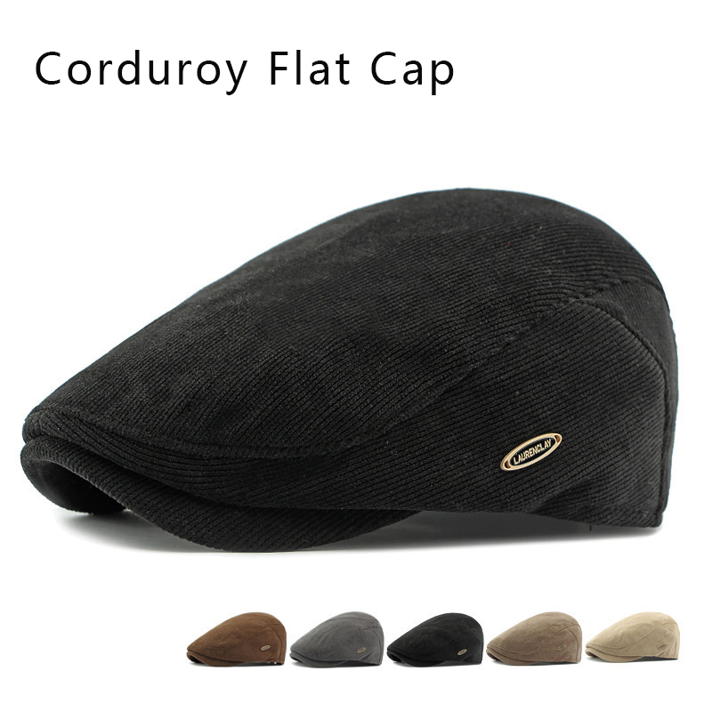 Newsboy Cap Ivy - Erkekler ve Kadınlar için Kordonlu Düz