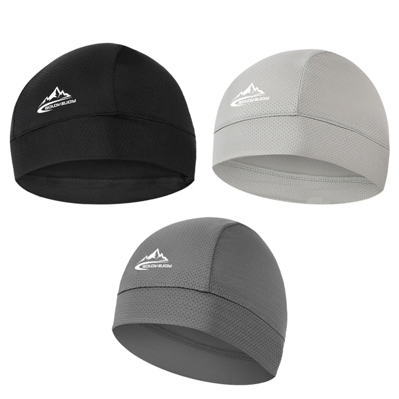 Skull Cap Helmet Liner - Yazlık Buz İpeği Hızlı Kuruyan Nefes