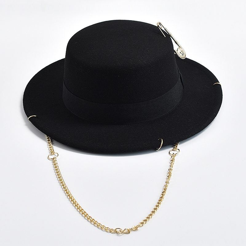Fedora Hat Wool - Yeni Moda Tasarımcısı Fedora Şapka Kadın
