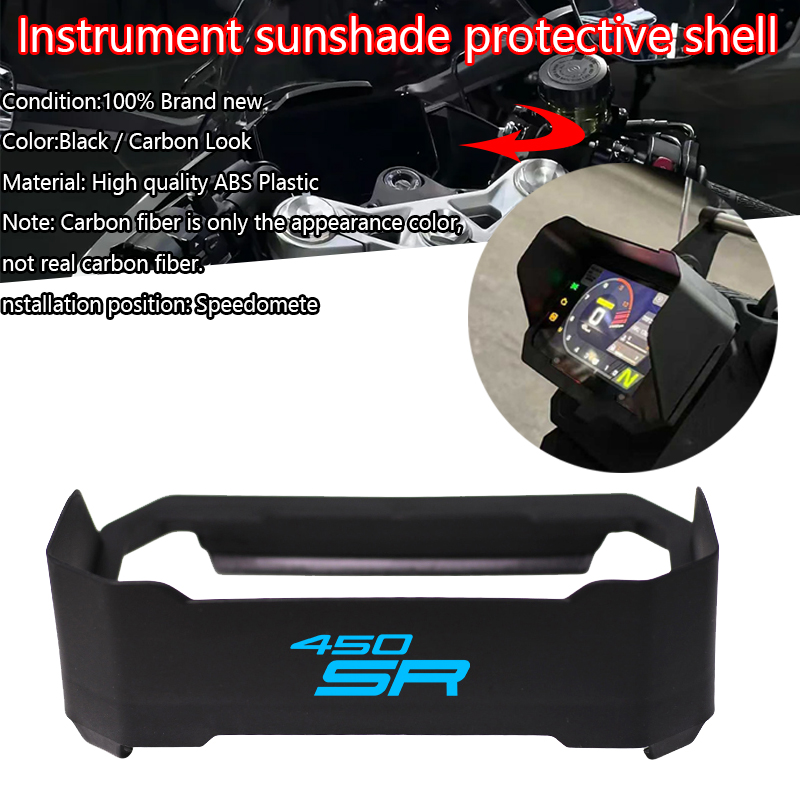 Visor Sun Hat - CFMOTO 450SR 450 SR Motosiklet Gösterge
