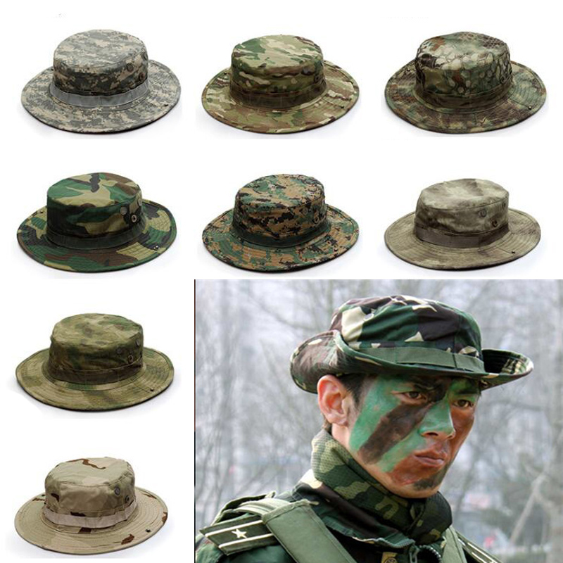 Boonie Hat Tactical - Erkekler & kadınlar üst Camo yaz