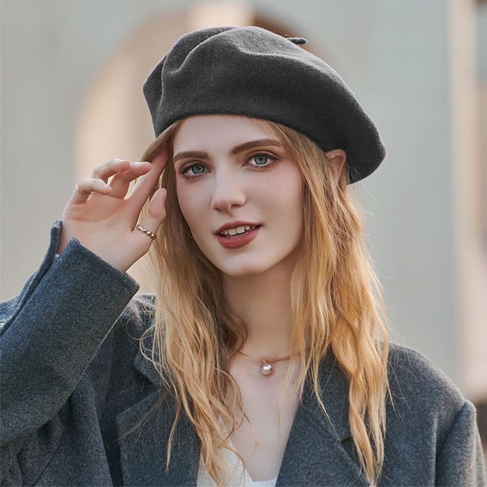 Moda Sıcak Kışlık Yün Bere Şap - Beret French Wool incelemesi ve fiyatı