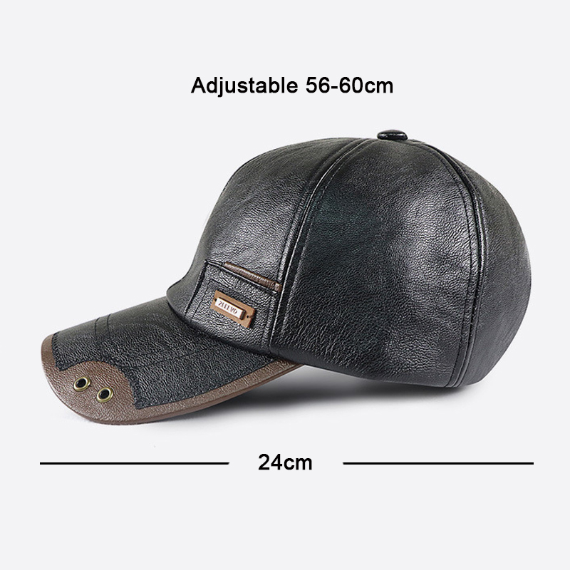 Retro PU Deri Beyzbol Şapkası  - Baseball Cap Structured incelemesi ve fiyatı