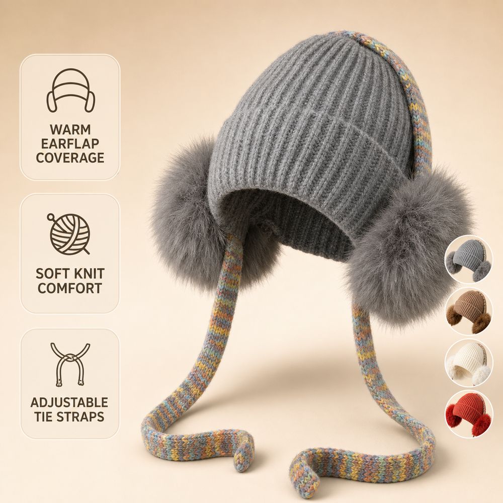 Günlük Örgü Kulaklıklı Bere Po - Beanie Cuffed Knit incelemesi ve fiyatı