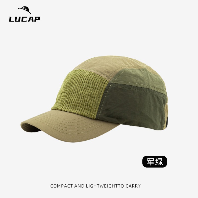 Özel İşlemeli Logolu Renk Blok - Corduroy Cap 5 Panel incelemesi ve fiyatı