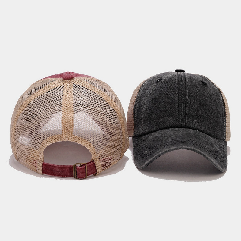 Vintage yıkanmış denim fileli  - Trucker Cap Mesh incelemesi ve fiyatı