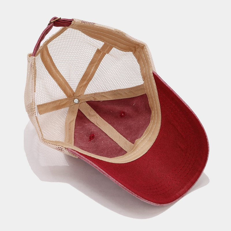 Vintage yıkanmış denim fileli  - Trucker Cap Mesh incelemesi ve fiyatı