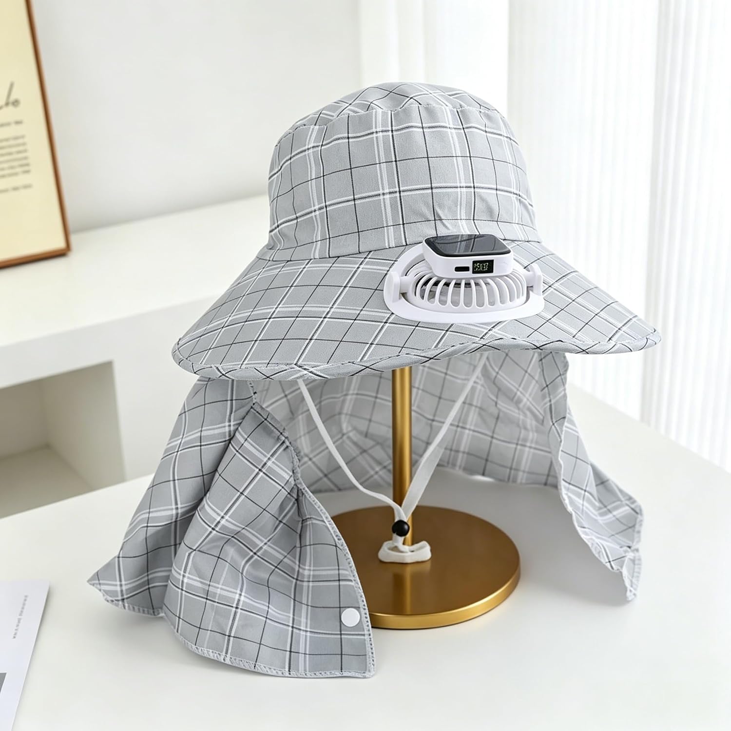 1 Adet Güneş Enerjili Boyun Ko - Visor Sun Hat incelemesi ve fiyatı