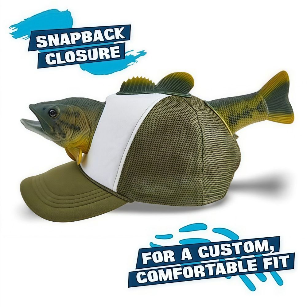 Komik 3D Balık Hayvan Kamyon Ş - Trucker Cap Mesh incelemesi ve fiyatı