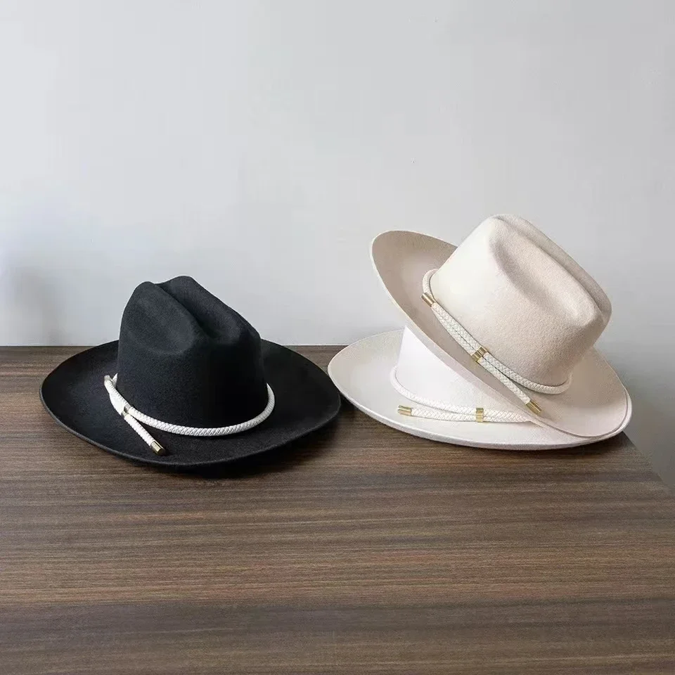 2025 Yeni retro ins şık kış yü - Fedora Hat Wool incelemesi ve fiyatı