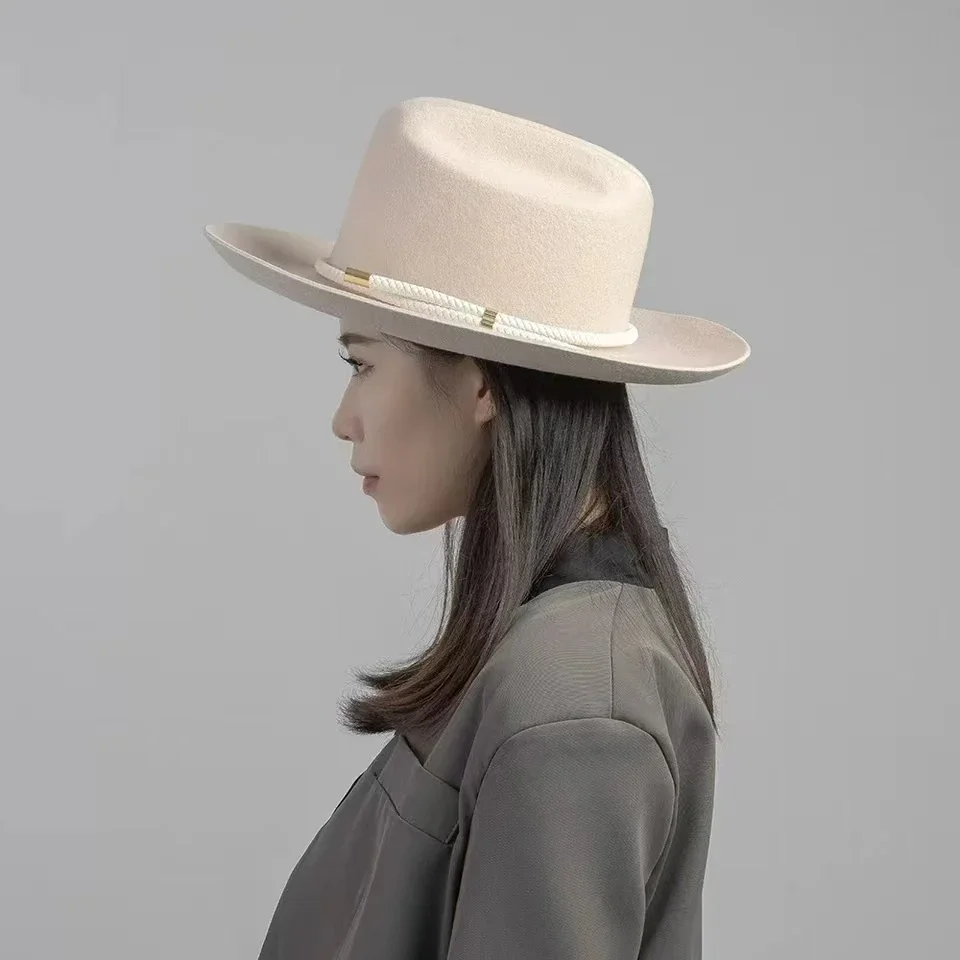 2025 Yeni retro ins şık kış yü - Fedora Hat Wool incelemesi ve fiyatı