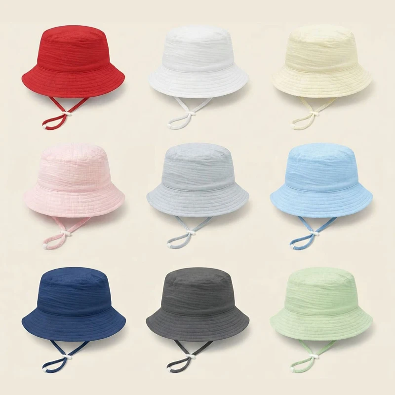 Muslin Bebek Yaz Şapkası Ayarl - Bucket Hat Cotton incelemesi ve fiyatı