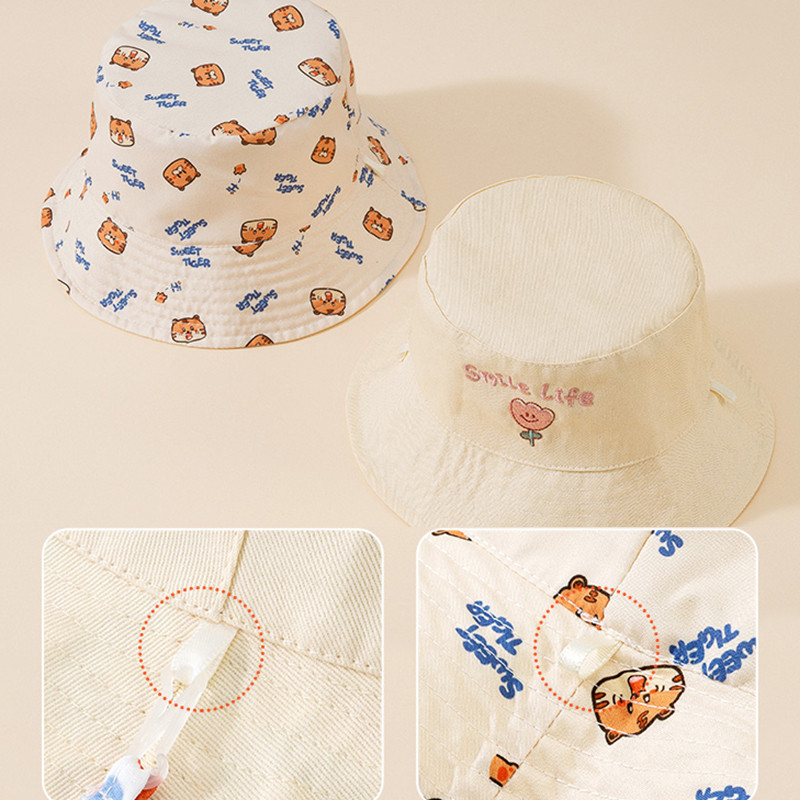 Harfli İşlemeli Bebek Kova Şap - Bucket Hat Cotton incelemesi ve fiyatı