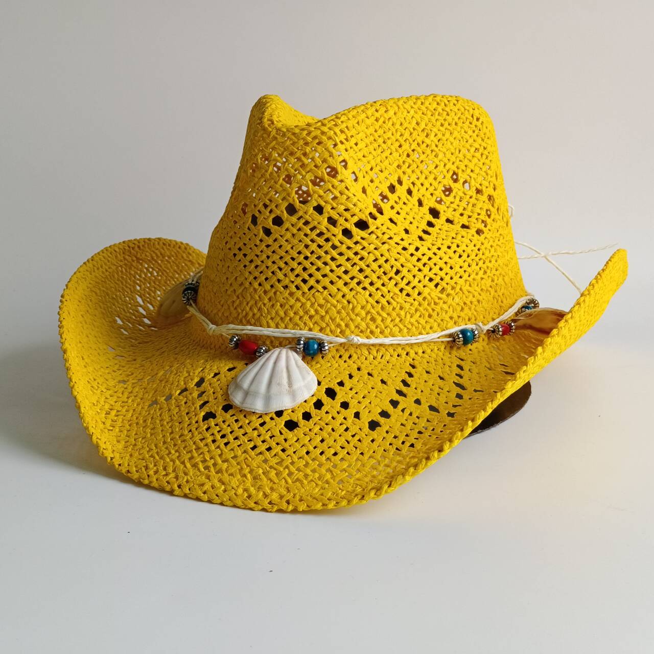 Parlak sarı kovboy hasır şapka - Cowboy Hat Straw incelemesi ve fiyatı