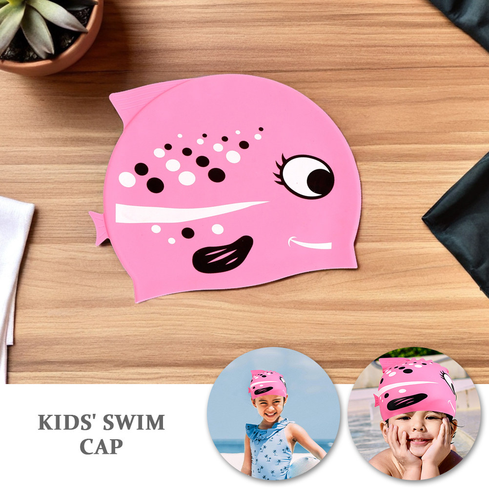 2 Adet Çocuk Karikatür Balık S - Swim Hat Silicone incelemesi ve fiyatı