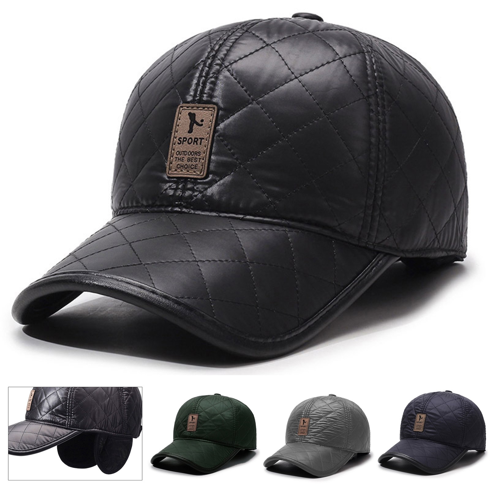 Kış Erkek PU Beyzbol Şapkası S - Winter Trapper Hat incelemesi ve fiyatı