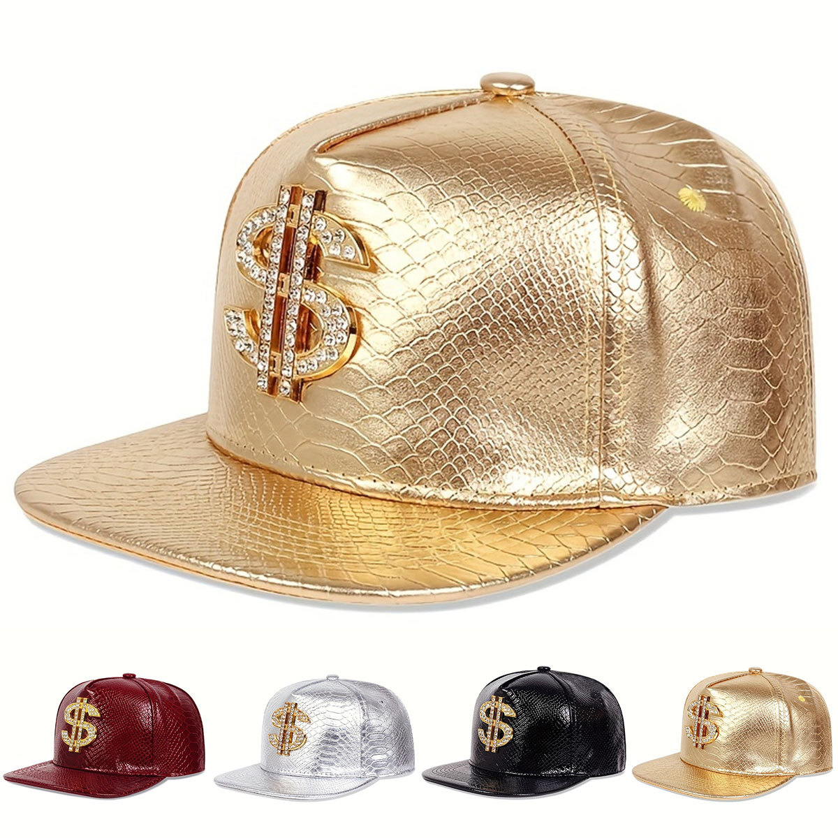 Deri Metalik Dolar Burcu beyzb - Snapback Hat Flat incelemesi ve fiyatı