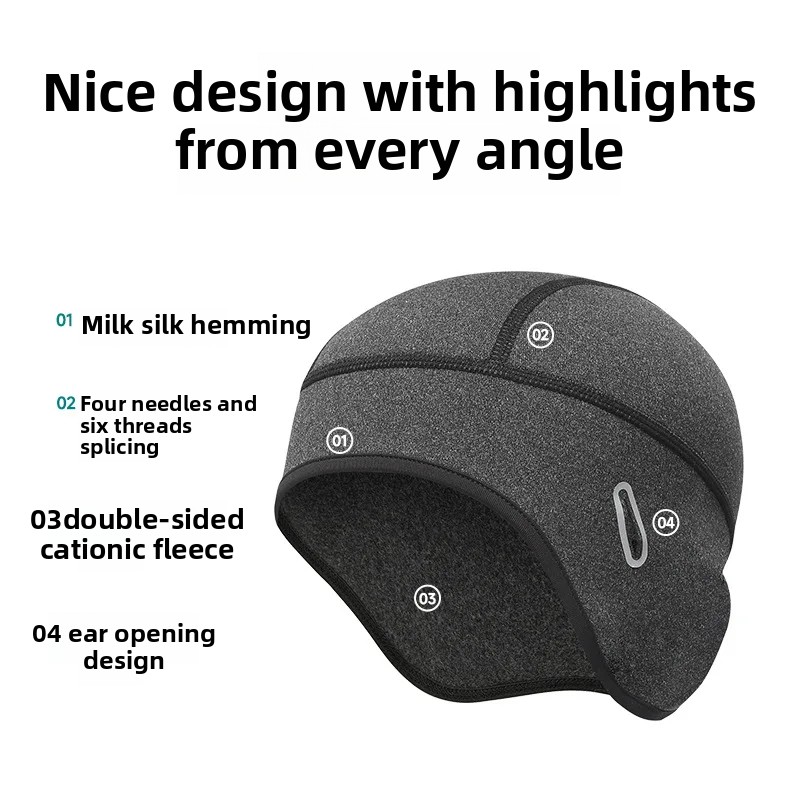 Kış bisiklet sıcak kap MTB kas - Skull Cap Helmet Liner incelemesi ve fiyatı