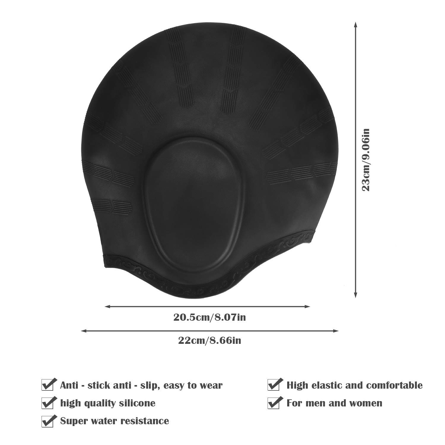 Yetişkinler için yüksek elasti - Swim Hat Silicone incelemesi ve fiyatı