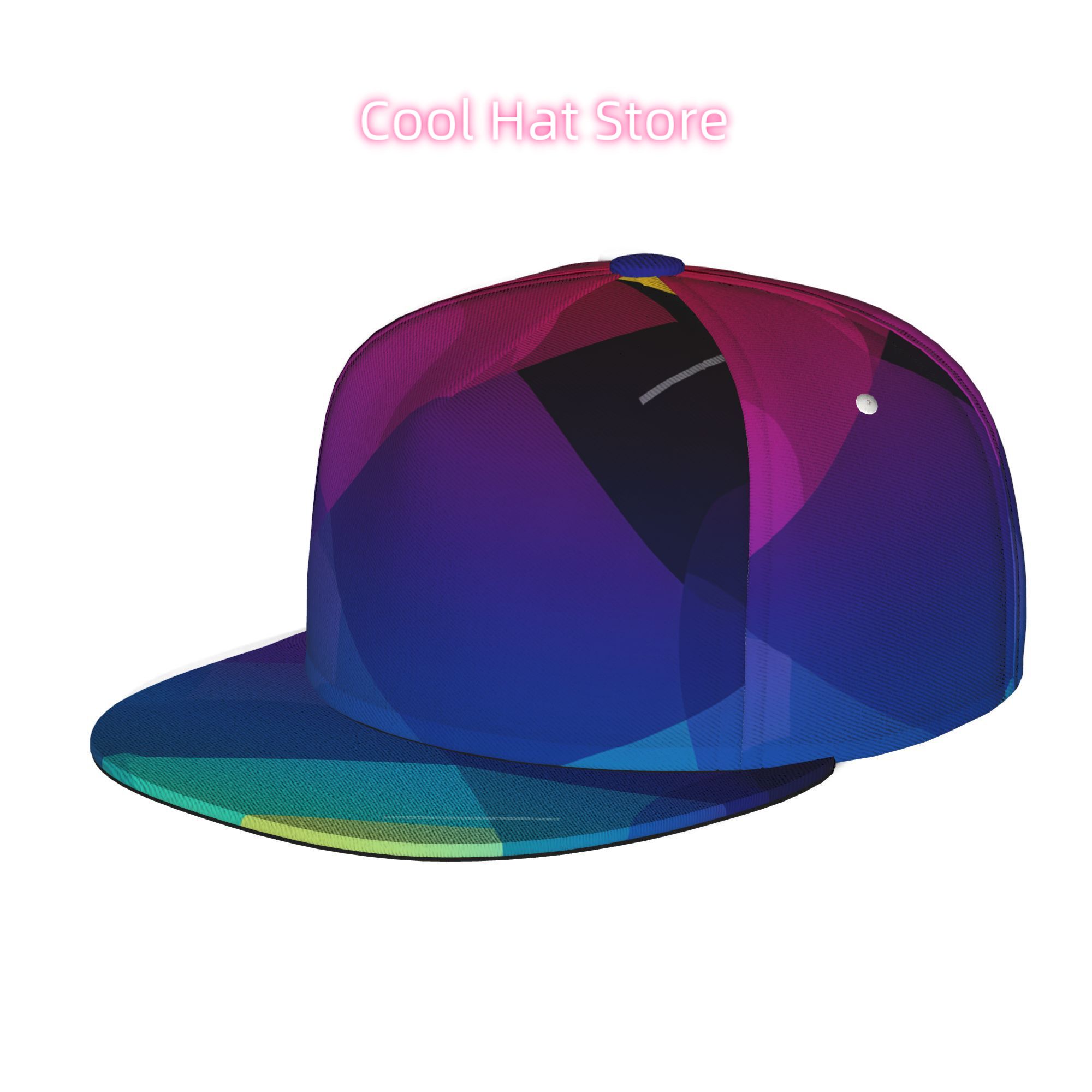 Canlı Geometrik Tasarım, Erkek - Snapback Hat Flat incelemesi ve fiyatı