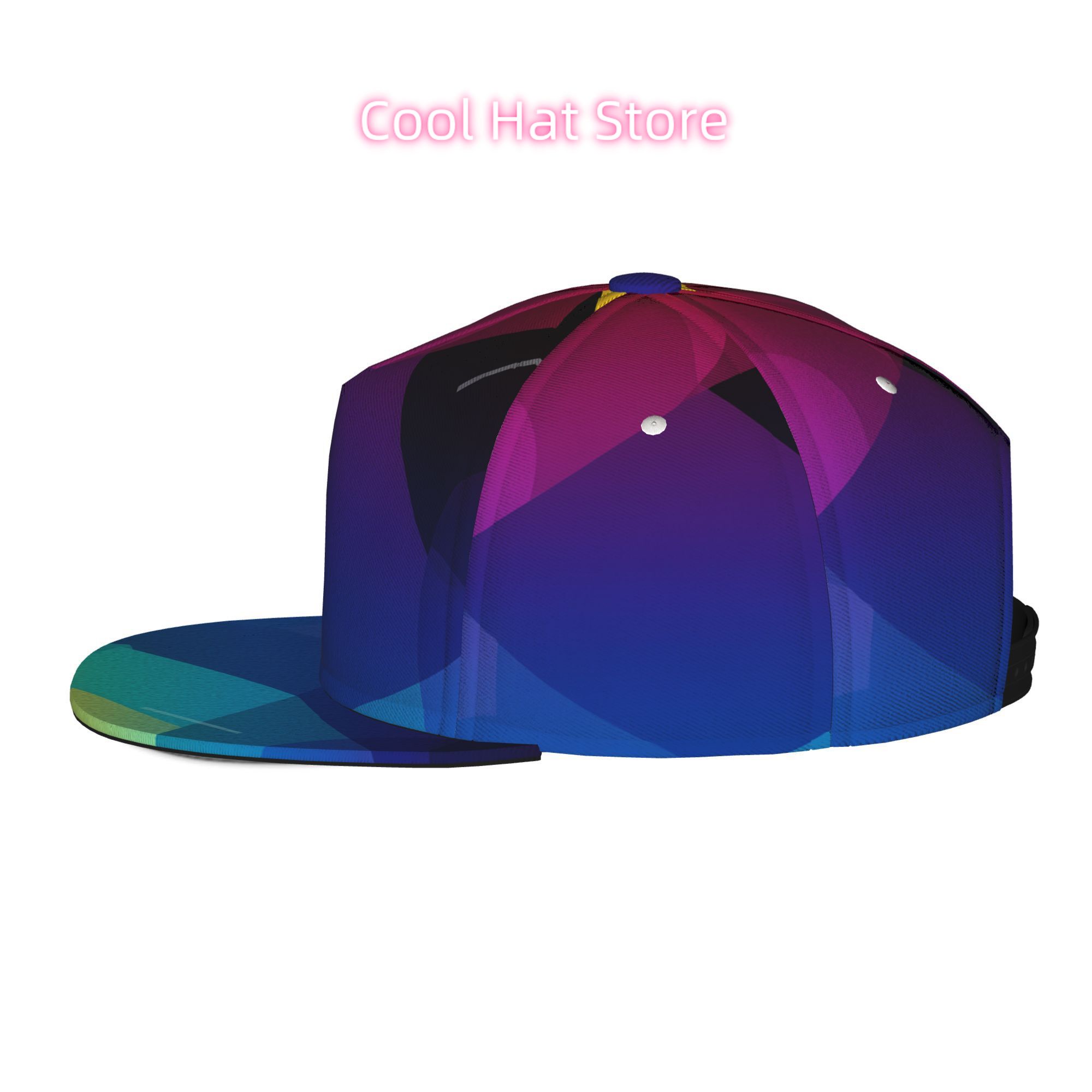 Canlı Geometrik Tasarım, Erkek - Snapback Hat Flat incelemesi ve fiyatı