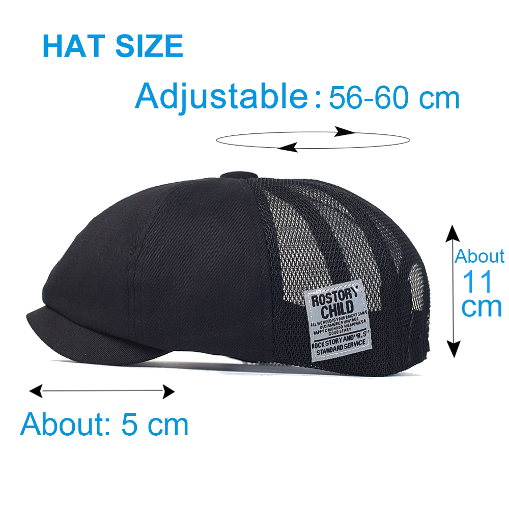 Mesh Newsboy şapkası yaz nefes - Newsboy Cap Ivy incelemesi ve fiyatı