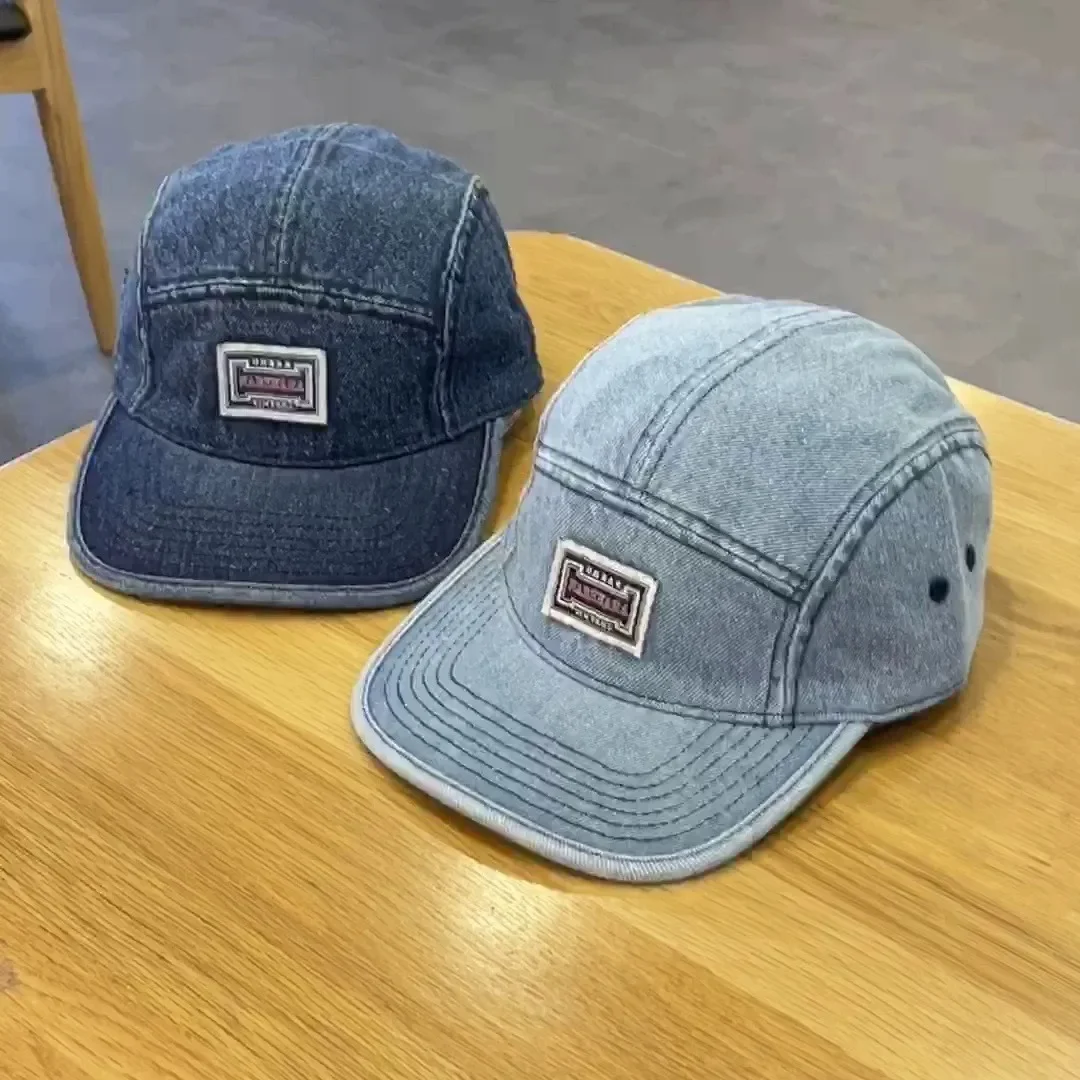 Vintage Düz Ağız Denim Beyzbol - Corduroy Cap 5 Panel incelemesi ve fiyatı