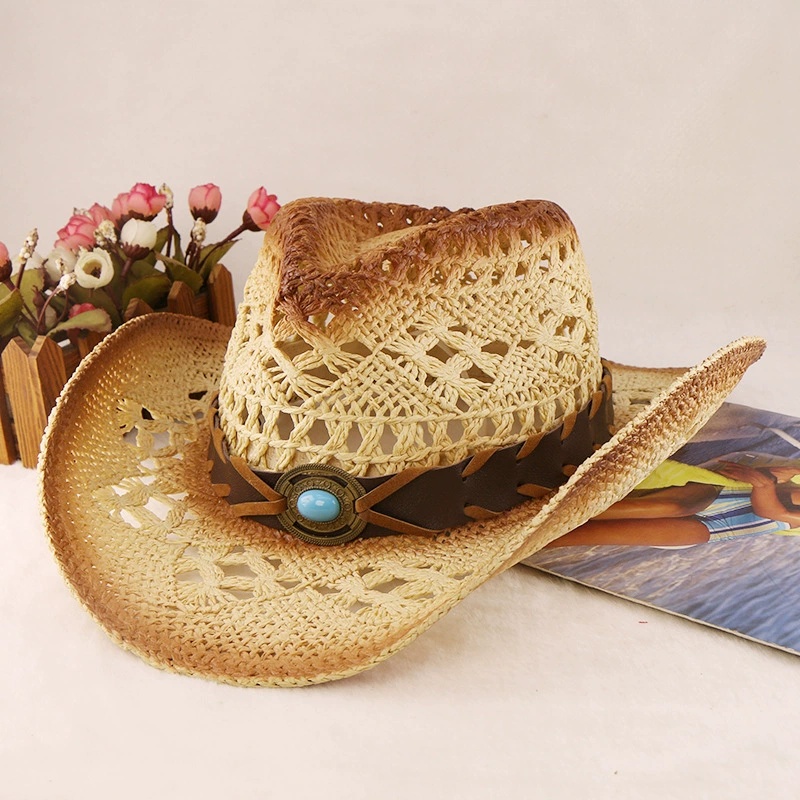 Yazlık Nefes Alabilen ve Serin - Cowboy Hat Straw incelemesi ve fiyatı