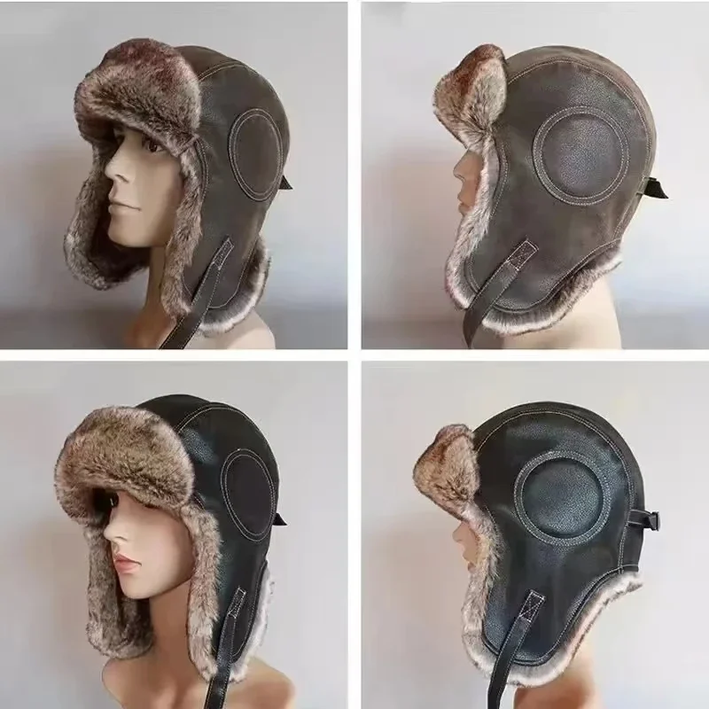 Deri Kışlık Bere Kulaklıklı Rü - Trapper Hat Ear Flap incelemesi ve fiyatı
