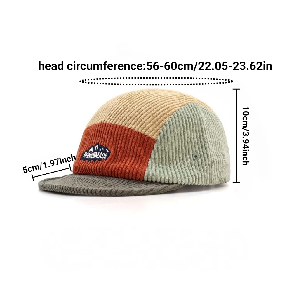 5 Panel Kısa Siperli Şapka, Vi - Corduroy Cap 5 Panel incelemesi ve fiyatı