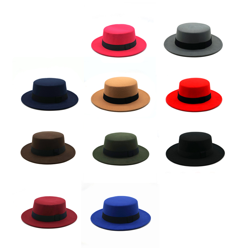Kış sonbahar taklit yün kadın  - Fedora Hat Wool incelemesi ve fiyatı