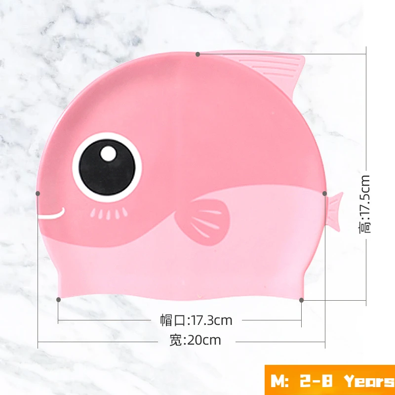 Karikatür sevimli balık köpekb - Swim Hat Silicone incelemesi ve fiyatı